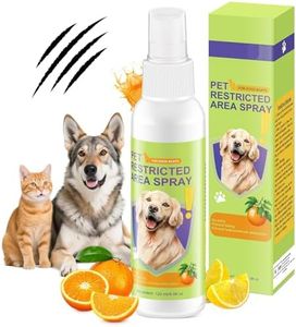 Cat Deterrent Spray for Peeing, Effective Dog Deterrent & Pee Corrector Spray, Training Methods for Furniture, Indoor and Outdoor Safe for Pet & Human, 4 oz / 120 mL