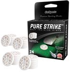 GoSports Golf Pure Strike Golf Training Discs 24 Pack - Eliminate Thin Shots, White