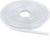 Car Door Edge Guards 16.4ft(5M) Rubber U Shape Edge Trim Seal Protector Car Protection Door Edge Fit for Universal Car (Transparent, 16.4ft(5M))