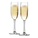 Set of 2 Mr and Mrs Personalized Ch