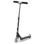 Micro Scooters | Micro Sprite Classic Children's Scooter | Handlebar Adjustable | Foldable | 5-12yrs | Boys & Girls | Black