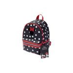 Claire's Disney 100 Minnie Mouse Backpack, Polka Dot Mini Backpack Fashion Accessory Bag for Little Girls, Official Disney Merch (10.10W x 12H x 4D inches)