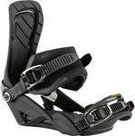 Nitro Snowboards Women's Poison '21 All Mountain Premium Freeride Binding Snowboard Binding, Ultra Black, S/M