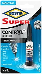 Bostik Super Control Colla Istantanea con Sistema Antigoccia Trasparente, 5 g