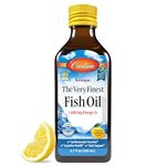 Carlson Labs Very Finest Fish Oil, Lemon, 200ml