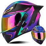 Bluetooth Motorcycle Helmet with Ta