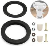 RV Toilet Seal Kit, 385311652RV Toilet Seal Kit & 385311658 RV Toilet Flush Seal Compatible with Dometic 300/310/320 Toilet, RV Toilet Gasket & RV Toilet Seal, 2-in-1 Combo Kit (385311652 & 385311658)