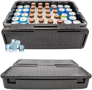 Chill Ice Collapsible Cooler Foam Chest Box - Insulated, Foldable, Portable, Lightweight, Iceless & Waterproof - X Large