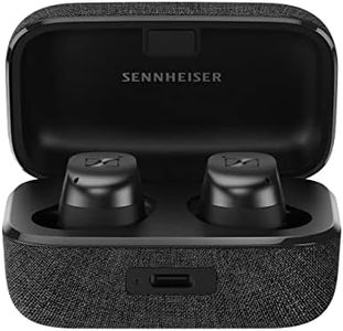 Sennheiser MOMENTUM True Wireless 3 Earbuds-Flagship TrueResponse Drivers,Adaptive ANC, Anti‑Wind+Transparency Modes,28H Battery,Fast Wireless Charging,6-Mics for Clear Voice,IPX4,1Y Warranty-Graphite