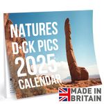 Calendar 2025 Funny Natures D*ck Pics - A3 Month to View features 12 High Resolution Images of Natural Funny Images - Gag, Rude, Great Gift for Birthdays, Secret Santa Christmas Stocking Present