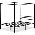 ZINUS Patricia Black Metal Canopy P