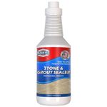 Grout & Granite Penetrating Sealer from the Floor Guys: Also Works on Marble, Travertine, Limestone, Slate. Protects Against Water & Oil Based Stains. Designed for Floors & Showers. 1 Quart