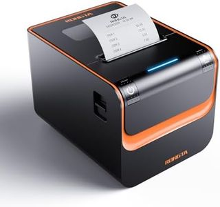 Rongta POS Printer, 80mm Direct Thermal Receipt Printer with Auto Cutter, USB Serial Ethernet Interface, Support Windows/Mac/Linux Cash Drawer, Restaurant Kitchen Printer for ESC/POS (RP332)