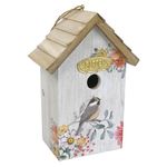 Z² BellaDecor Wooden Humming Bird Houses for Outside Birdhouses for Outdoors Hanging Bird House Unique Bird Nest for Garden Patio Yard Lawn Backyard Decor