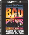 Bad Boys Ultimate Collection (Bad Boys (1995) / Bad Boys II / Bad Boys for Life / Bad Boys: Ride or Die) - 4K UHD [Blu-ray] (Bilingual)