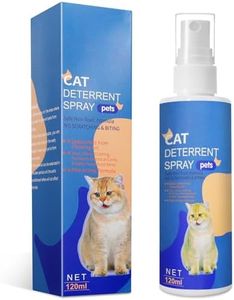 Bahite Cat Deterrent Spray, Cat Repellent Spray for Indoor Outdoor Use, No Chew Spray for Dogs & Cats, Cat Scratch Furniture Protector, 120 ML