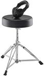 Alesis Drum Essentials Bundle – Complete Electric Drum Set Accessory Pack including A Drum Throne and On-Ear Headphones