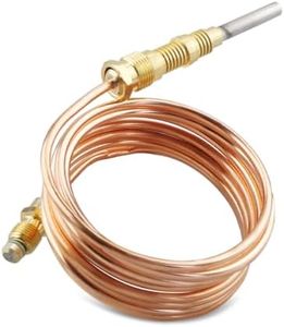 ULXIOM M1296A Thermocouple, Fit for Bakers Pride BKPAS-M1296A BKPM1296A BKPM1296X, Vulcan Hart VH00-428305-00001 VH428305-1, AllPoints 511589 F15752, 72In Long
