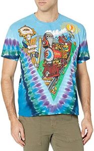 Liquid Blue Men's Grateful Dead Casey Jones T-Shirt, Multi, Large