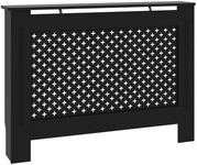 vidaXL - Black Radiator Cover Cabin