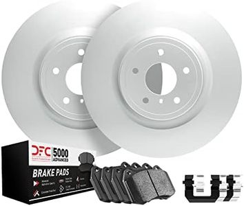 Dynamic Friction Company Front Brake Kit Fits 2005-2006 Porsche Cayenne
