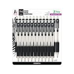 Zebra Z-Grip Mechanical Pencil 0.5mm 24pk Black