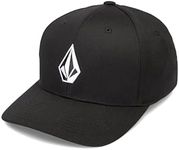 Volcom Men's Full Stone Flexfit Stretch Hat, Black - New, Large-X-Large