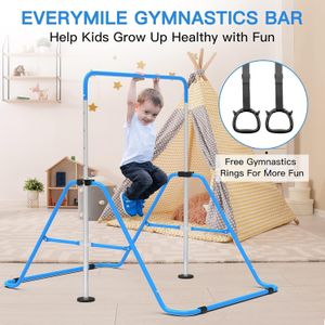 EVERYMILE Adjustable Gymnastics Bar – Height Adjustable Training Equipment