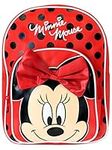Disney Minnie Mouse Backpack, Red, 