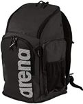 ARENA Backpack Bag 45, Unisex Adult, Team Black, One Size