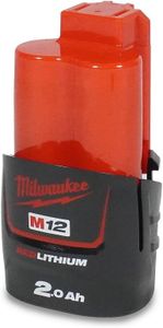 Milwaukee M12 Fuel 12V Impact Wrench Kit – 2.0Ah & 6.0Ah Batteries
