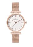 Daniel Klein Metal Analog Silver Dial Women's Watch-Dk11956-2