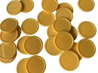 500 X TOKENS DRINK VOUCHERS REWARDS POKER CHIPS 25MM (Yellow)