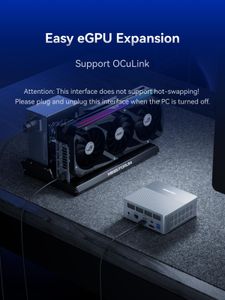 MINISFORUM AI X1 Pro Mini PC – Ryzen 9, 64GB RAM, 1TB SSD
