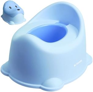 Navaris Pot bebe - Siège de toilette avec couvercle pour enfants bébé 36,5 x 31 x 24 cm - Pot apprentissage propreté enfant - Mini toilette