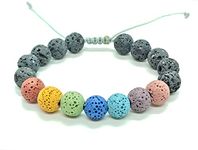 Kids Lava Essential Oil Bracelet Handmade Diffuser for Children Stress and Anxiety Relief