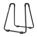 Amazon Basics Fitness Dip Bar | for Upper Body & Core Workouts | Dips, Leg Raises & Push-Ups | Load Capacity upto 150 Kgs | Ergonomic Design | Home Gym & Small Spaces | for All Fitness Levels | Black