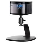 SRIKEKL Aluminum Desktop Projector Stand with Ballhead Angle Adjustment, Table Projector Stand Adjustable Tilt for Nebula, XGIMI, VANKYO, BenQ, PVO, TMY, AuKing and Most LCD/DLP Video Projectors