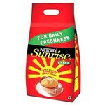 NEWRISE Nes-Cafe Sunrise Extra Instant Coffee Powder 1Kg (200 Gm X 5) + Equal Sugar 100 Sachet + 100 Wooden Stirrer