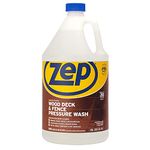 ZEP INC ZUDFW128 Zep Wood Deck and Fence Pressure Wash Concentrate, 128-ounces