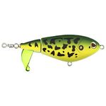 Berkley Choppo Topwater Fishing Lure, MF Frog, Size 75, Cupped Propeller Tail for Balance of Sound and Spray, Equipped with Sharp Fusion19™ Hook