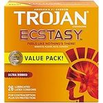 Trojan Ultra Ribbed Ecstasy Lubrica