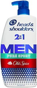 Head & Shoulders Old Spice Pure Sport 2-in-1 Shampoo + Conditioner, 835ML