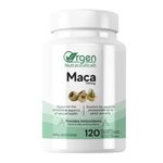 Maca Root Capsules 120ct Supports emotional health in men and women, positive mood balance during menopause and provides antioxidants.