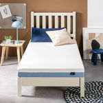 ZINUS 5 Inch Green Tea Essential Memory Foam Twin Mattress Size, Bed-in-a-Box, Affordable Mattress, CertiPUR-US Certified