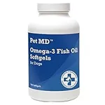 Pet MD – Omega 3 Fish Oil Supplemen