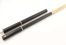 SGL BLACK COMBI ADJUSTABLE 5PC ASH POOL SNOOKER CUE – 8MM TIP**