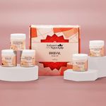 Kulsum's Kaya Kalp Herbals Bridal Facial Kit For Radiance & Flawless Skin | Ideal For Men & Women | With Walnut, Aloe Vera & Saffron | For All Skin Types | 80gm