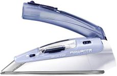 Rowenta Focus Travel Iron DA1510 | Max. 1000 W | 45 g/min Steam Boost | Vertical Steam | Folding Handle | Storage Bag | Steam Iron with 2 Operating Voltages (120 V, 240 V), Unique