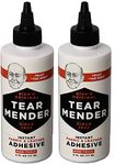 Tear Mender TG-6 Bishs SyGzQO Original Tear Mender Instant Fabric and Leather Adhesive, 6 oz (Pack of 2)